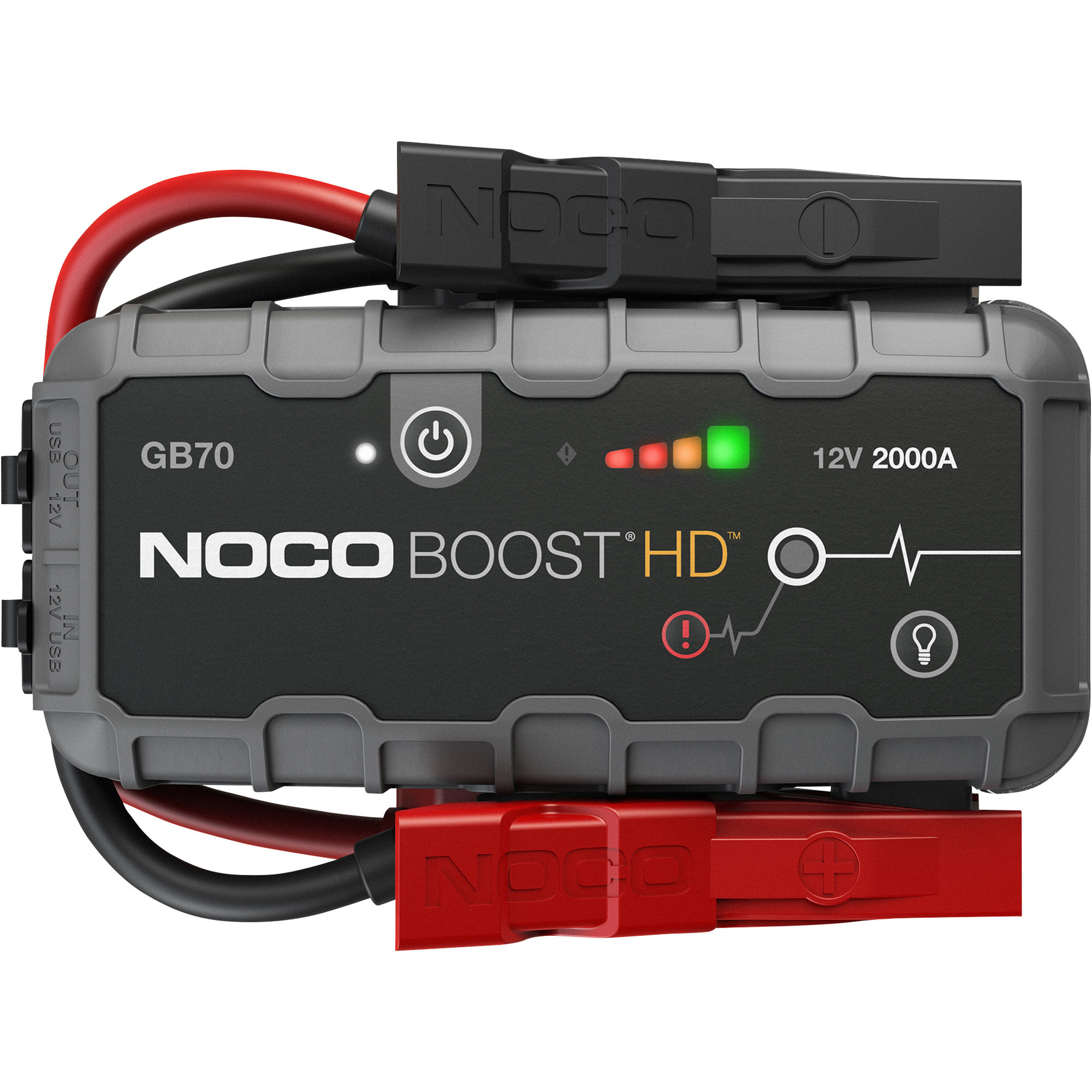 Noco Genius BoostHD Heavy-Duty Compact Lithium-Ion Jump Starter, 2000 Amps, Model# GB70